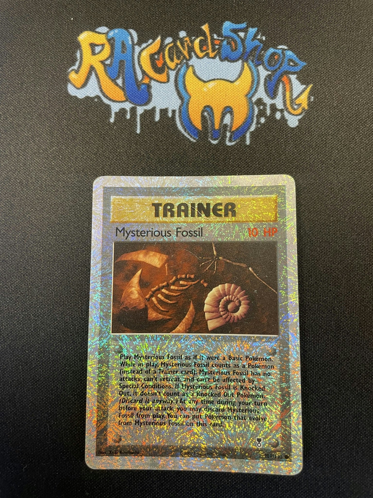 Mysterious Fossil Reverse Holo Common 109/110 Legendary Collection Pokemon