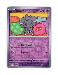 Espurr Reverse Holo Common 084/191 Surging Sparks Pokemon