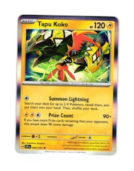 Tapu Koko Holo Rare 065/191 Surging Sparks Pokemon