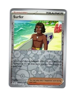 Surfer Reverse Holo Uncommon 187/191 Surging Sparks Pokemon