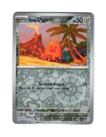 Alolan Diglett Reverse Holo Common 122/191 Surging Sparks Pokemon