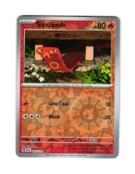 Sizzlipede Reverse Holo Common 027/191 Surging Sparks Pokemon