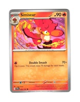 Simisear Common 023/191 Surging Sparks Pokemon