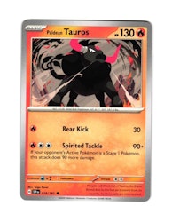 Paldean Tauros Uncommon 018/191 Surging Sparks Pokemon