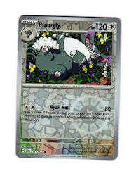 Purugly Reverse Holo Common 117/142 Stellar Crown Pokemon