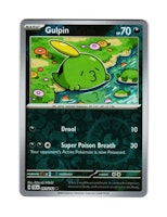 Gulpin Reverse Holo Common 91/142 Stellar Crown Pokemon