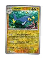 Lanturn Reverse Holo Uncommon 049/142 Stellar Crown Pokemon