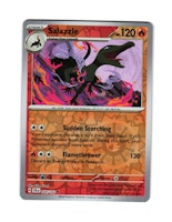 Salazzle Reverse Holo Uncommon 024/142 Stellar Crown Pokemon
