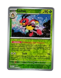 Ledian Reverse Holo Rare 003/142 Stellar Crown Pokemon