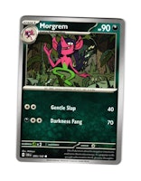 Morgrem Common 095/142 Stellar Crown Pokemon