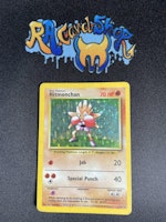 Hitmonchan Holo Rare 7/102 Base Set Pokemon (1)