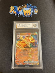 Charizard ex 006/165 Pokemon 151 Raukcard 8 Pokemon