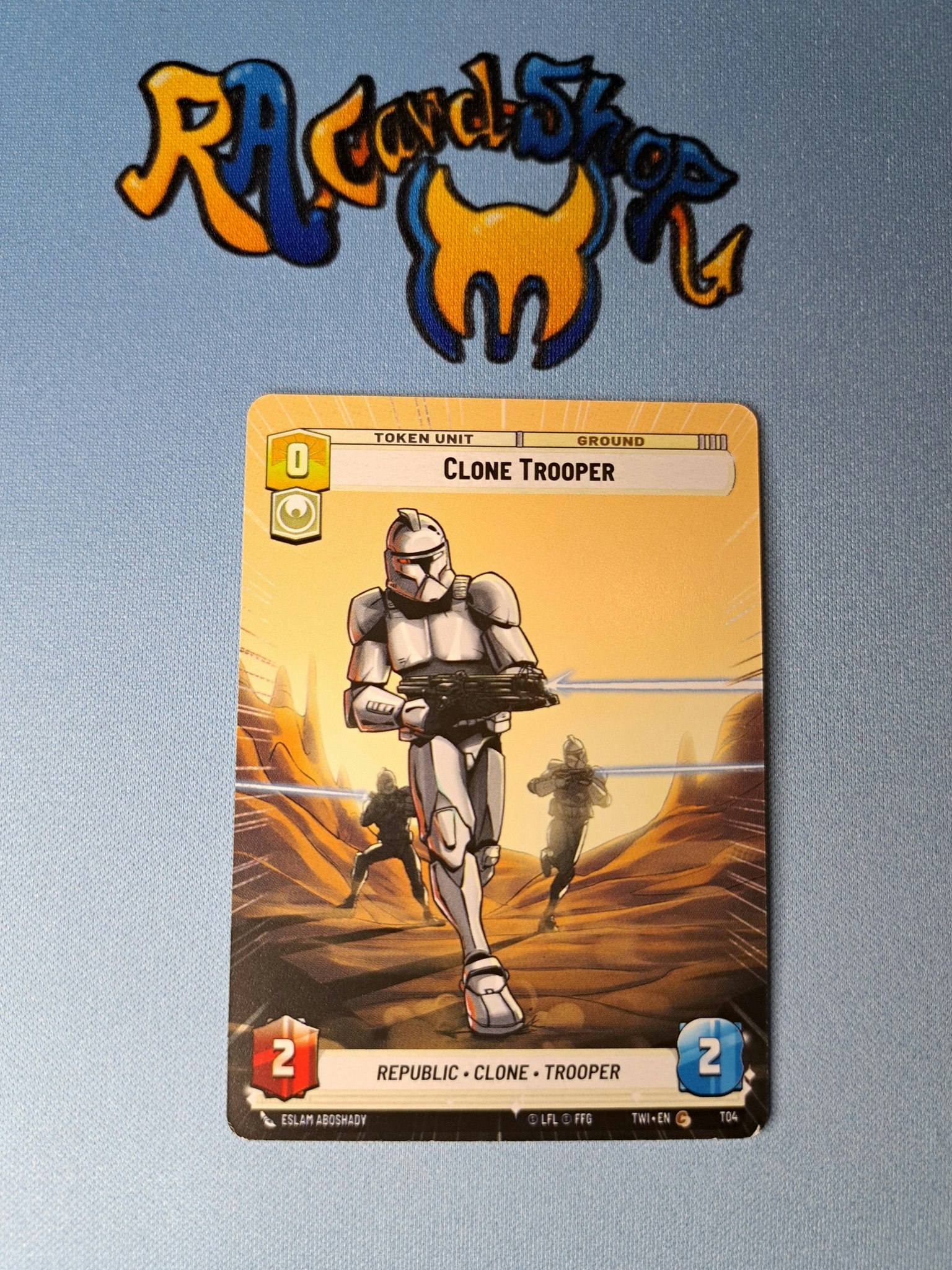 The Crystal City / Clone Trooper Common Hyper 296 Twilight of the Republic (TWI) Star Wars Unlimited TCG