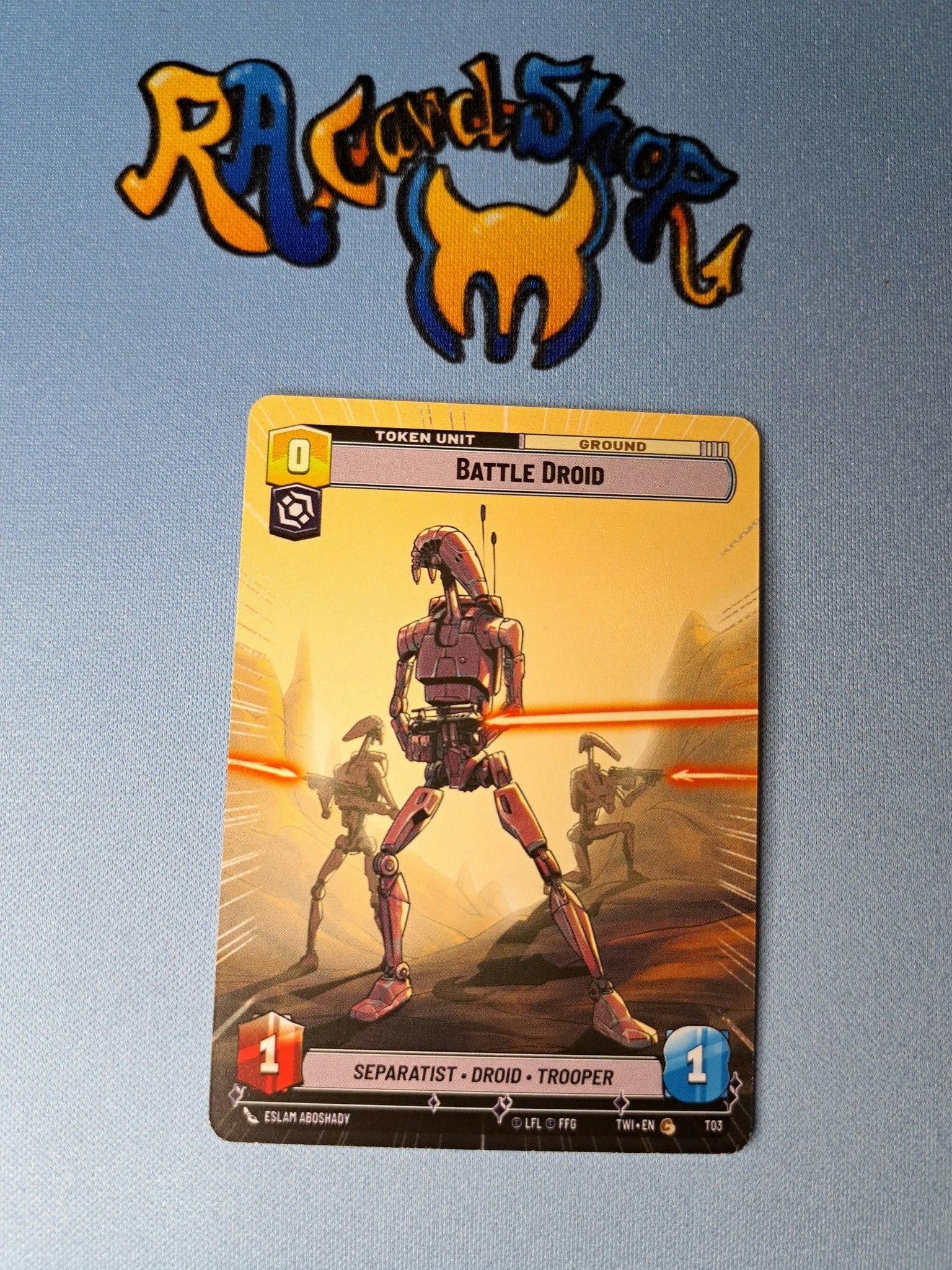 Level 1313 /  Battle Droid Common Hyper 518 Twilight of the Republic (TWI) Star Wars Unlimited TCG