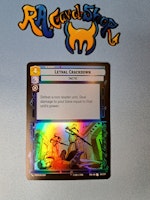 Lethal Crackdown Uncommon Foil 041/262 Twilight of the Republic (TWI) Star Wars Unlimited TCG