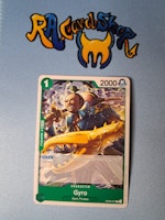 Gyro Pre Release Common OP06-027 Wings of the Captain OP06 One Piece Card Game