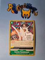 Karmic Punishment Pre Release Common OP07-035 500 Years In To the Future OP07 One Piece Card Game