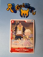 Dogura & Magura Common Pre Release OP07-009 500 Years In To the Future OP07 One Piece Card Game