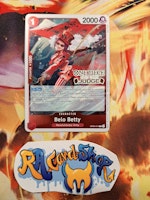 Belo Betty Rare Judge Stamp OP05-015 Awakening of the New Era OP05 One Piece Card Game