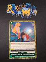 Gum-Gum Cuatro Jet Cross Shock Bazooka Rare OP09-039 Emperors in the New World One Piece Card Game