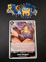 Jesus Burgess Rare OP09-086 Emperors in the New World One Piece Card Game