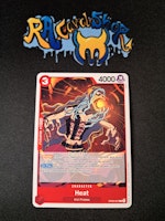 Heat Common OP09-007 Emperors in the New World One Piece Card Game
