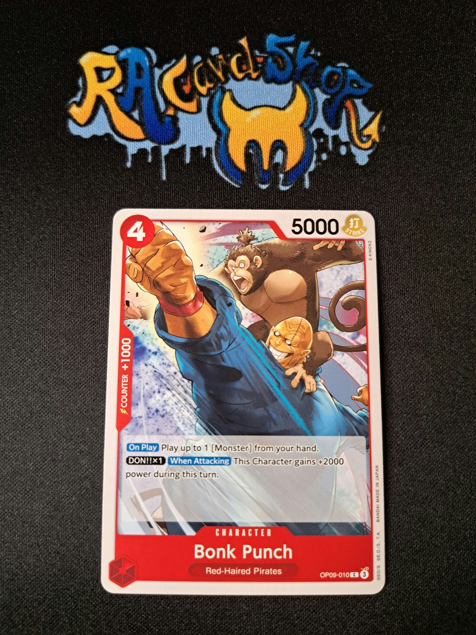 Bonk Punch Common OP09-010 Emperors in the New World One Piece Card Game