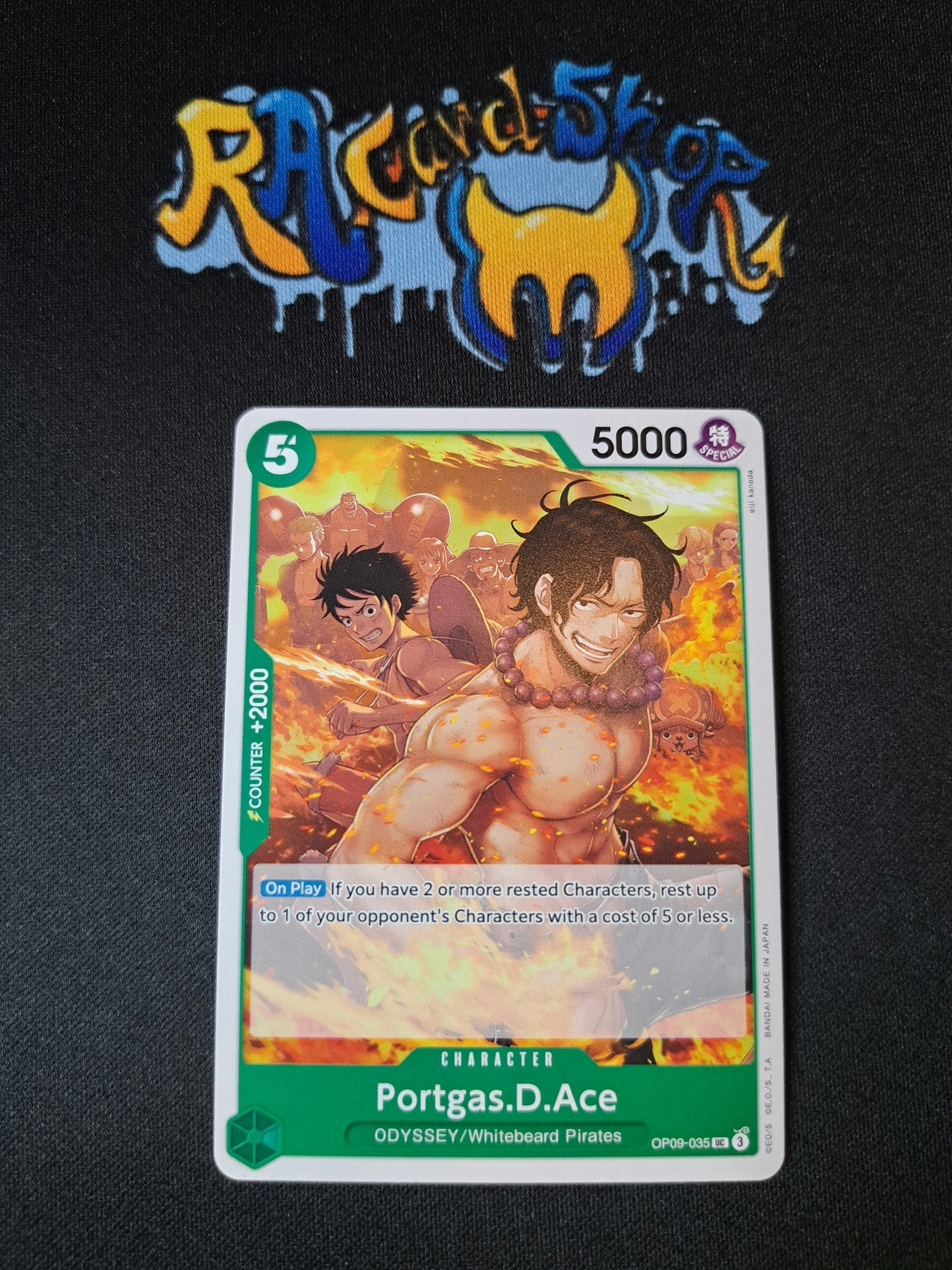 Portgas.D.Ace Uncommon OP09-035 Emperors in the New World One Piece Card Game