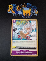 Gum-Gum Lightning Uncommon OP09-077 Emperors in the New World One Piece Card Game
