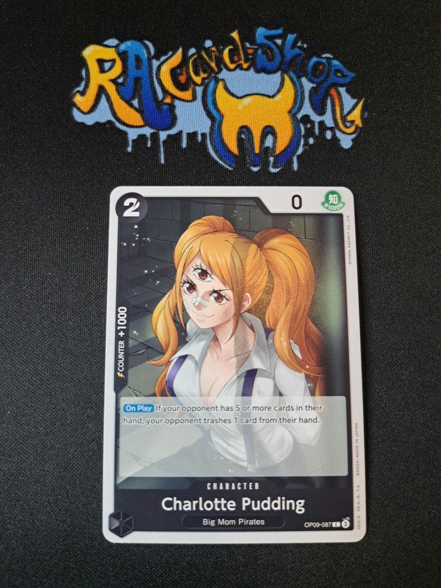 Charlotte Pudding Common OP09-087 Emperors in the New World One Piece Card Game