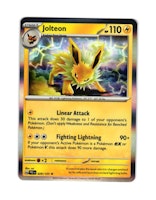 Jolteon Holo Rare 029/133 Prismatic Evolutions Pokemon