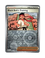 Black Belts Training Reverse Holo Common 098/133 Prismatic Evolutions Pokemon