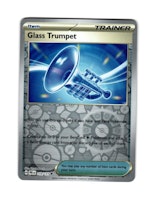 Glass Trumpet Reverse Holo Uncommon 110/133 Prismatic Evolutions Pokemon
