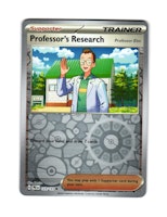 Professors Research Reverse Holo Common 123/133 Prismatic Evolutions Pokemon