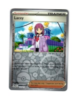 Lacey Reverse Holo Uncommon 114/133 Prismatic Evolutions Pokemon