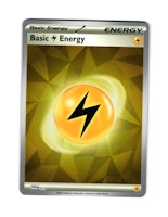 Basic Lightning Reverse Holo 012 Prismatic Evolutions Pokemon
