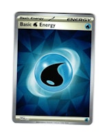 Basic Water Reverse Holo 011 Prismatic Evolutions Pokemon