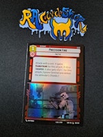 Precision Fire Common Foil 168/252 Spark of the Rebellion (SOR) Star Wars Unlimited