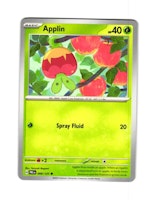 Applin Common 009/133 Prismatic Evolutions Pokemon