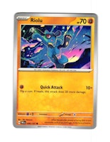 Riolu Common 050/133 Prismatic Evolutions Pokemon