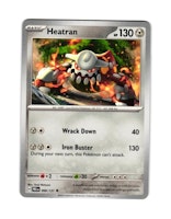 Heatran Uncommon 068/133 Prismatic Evolutions Pokemon