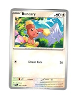 Buneary Common 083/133 Prismatic Evolutions Pokemon
