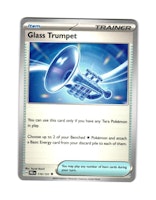 Glass Trumpet Uncommon 110/133 Prismatic Evolutions Pokemon