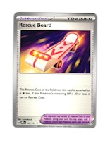 Rescue Board Uncommon 126/133 Prismatic Evolutions Pokemon