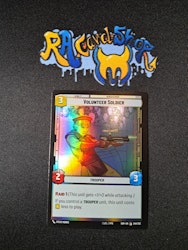 Volunteer Soldier Common Foil 248/252 Spark of the Rebellion (SOR) Star Wars Unlimited