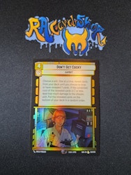 Dont Get Cocky Rare Foil 223/252 Spark of the Rebellion (SOR) Star Wars Unlimited