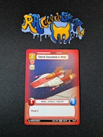 Green Squadron A-Wing Common Hyper 02/20 Weekly Play Promo Star Wars Unlimited SWU