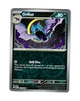 Golbat Reverse Holo Uncommon 042/165 Pokemon 151