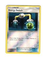 Energy Switch Reverse Holo Uncommon 117/149 Sun & Moon Pokemon