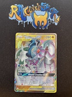 Arceus & Dialga & Palkia GX Ultra Rare  156/236 Cosmic Eclipse Pokemon